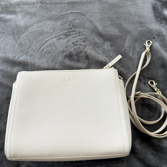 LO & SONS Pearl Crossbody Bag in Ivory - Picture 16 of 16